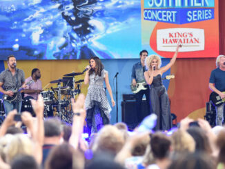 Kelly Clarkson sets sail on a “Pontoon” with Little Big Town cover