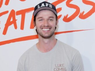 Someone tried to fight Patrick Schwarzenegger because he was wearing mask