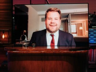 James Corden hosts ‘Late Late Show’ from home after contact with someone testing positive for COVID-19