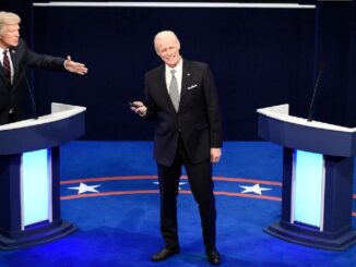Alec Baldwin and Jim Carey mock the presidential debate in SNL’s season 46 opener