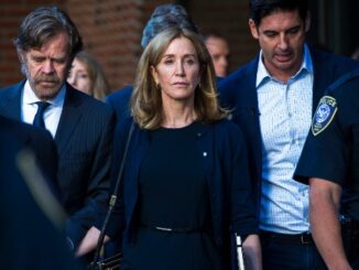 Felicity Huffman concludes sentence from college admissions scam