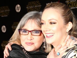 Carrie Fisher’s brother says motherhood spared her from an earlier death