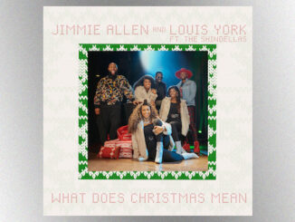 Jimmie Allen celebrates a doo-wop Christmas with Louis York, the Shindellas in “What Does Christmas Mean”