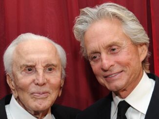 Michael Douglas and Catherine Zeta-Jones honor Kirk Douglas on what would have been his 104th birthday