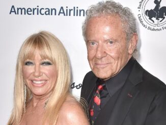 Suzanne Somers remains impressively calm after intruder crashes her livestream