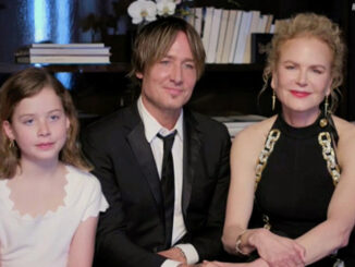 Keith Urban and Nicole Kidman appear at 2021 Golden Globes with their daughters